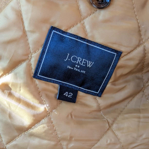J. Crew Factory Men's Wool Blend Thompson Topcoat | Size 42 - Picture 7 of 9
